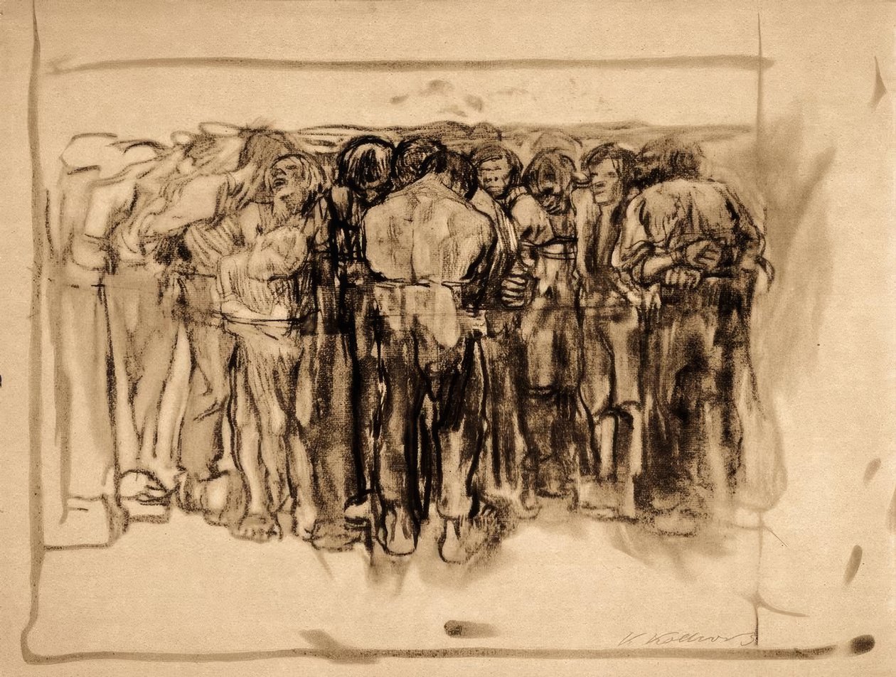 K. Kollwitz, Vězni od Käthe Kollwitz