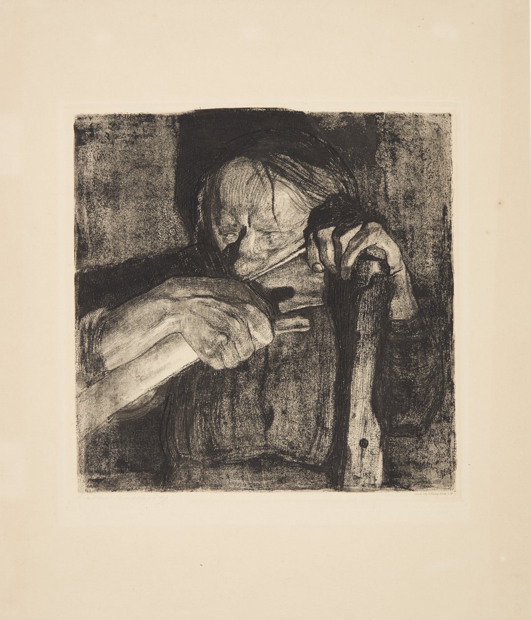 Při peelingu od Käthe Kollwitz