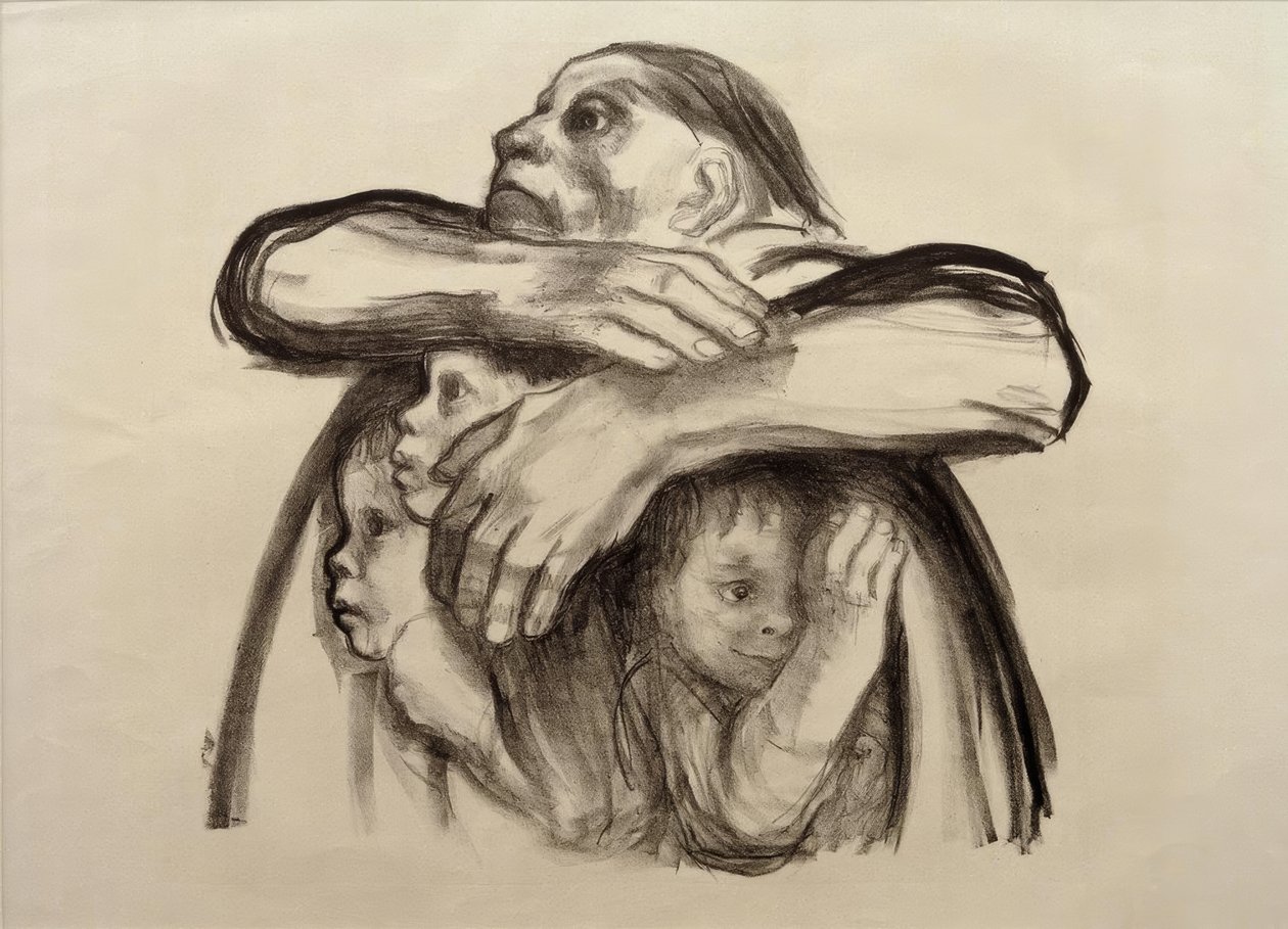 K. Kollwitz, semena by se neměla mlít od Käthe Kollwitz