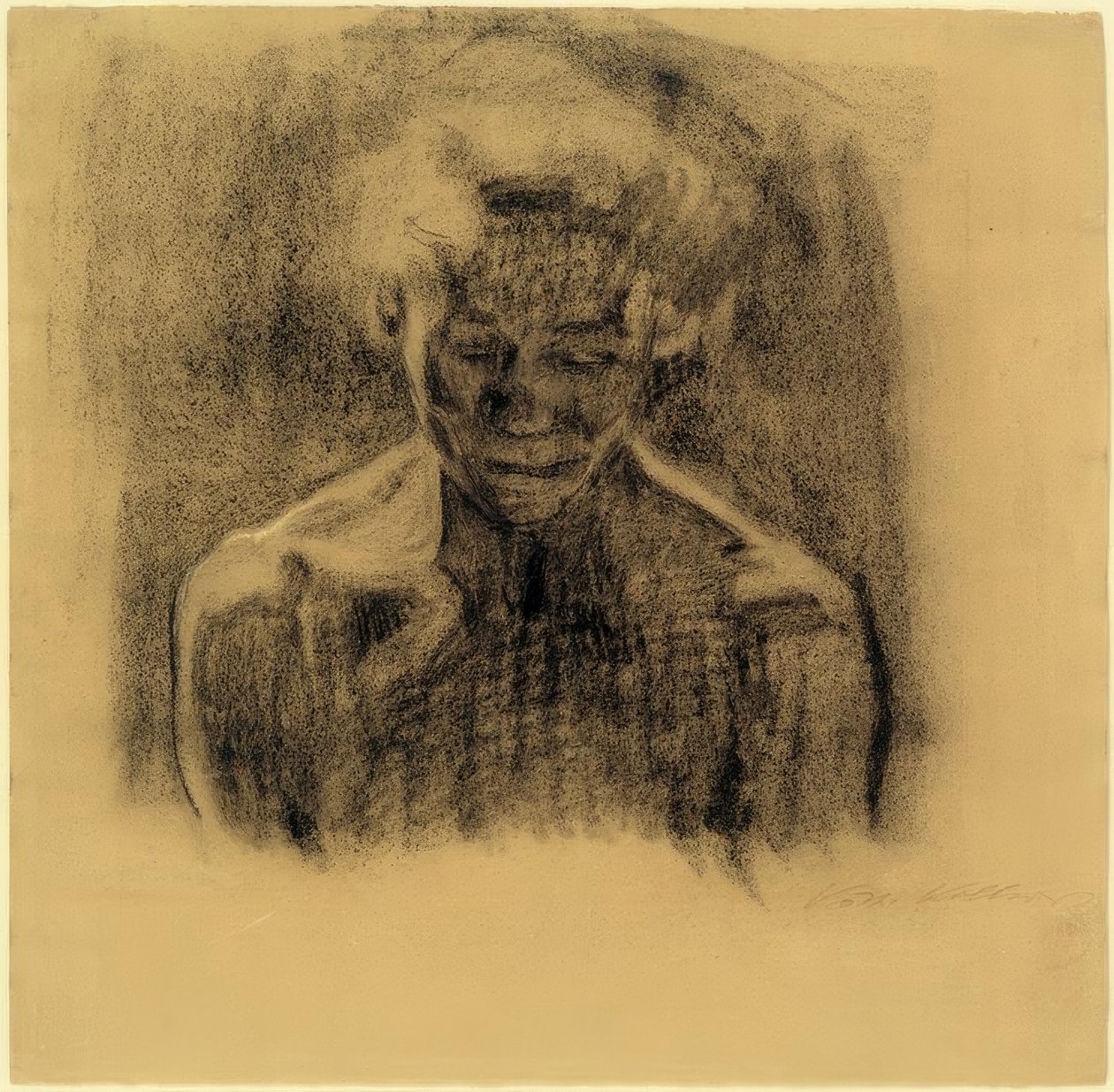 K. Kollwitz, polonahá žena od Käthe Kollwitz