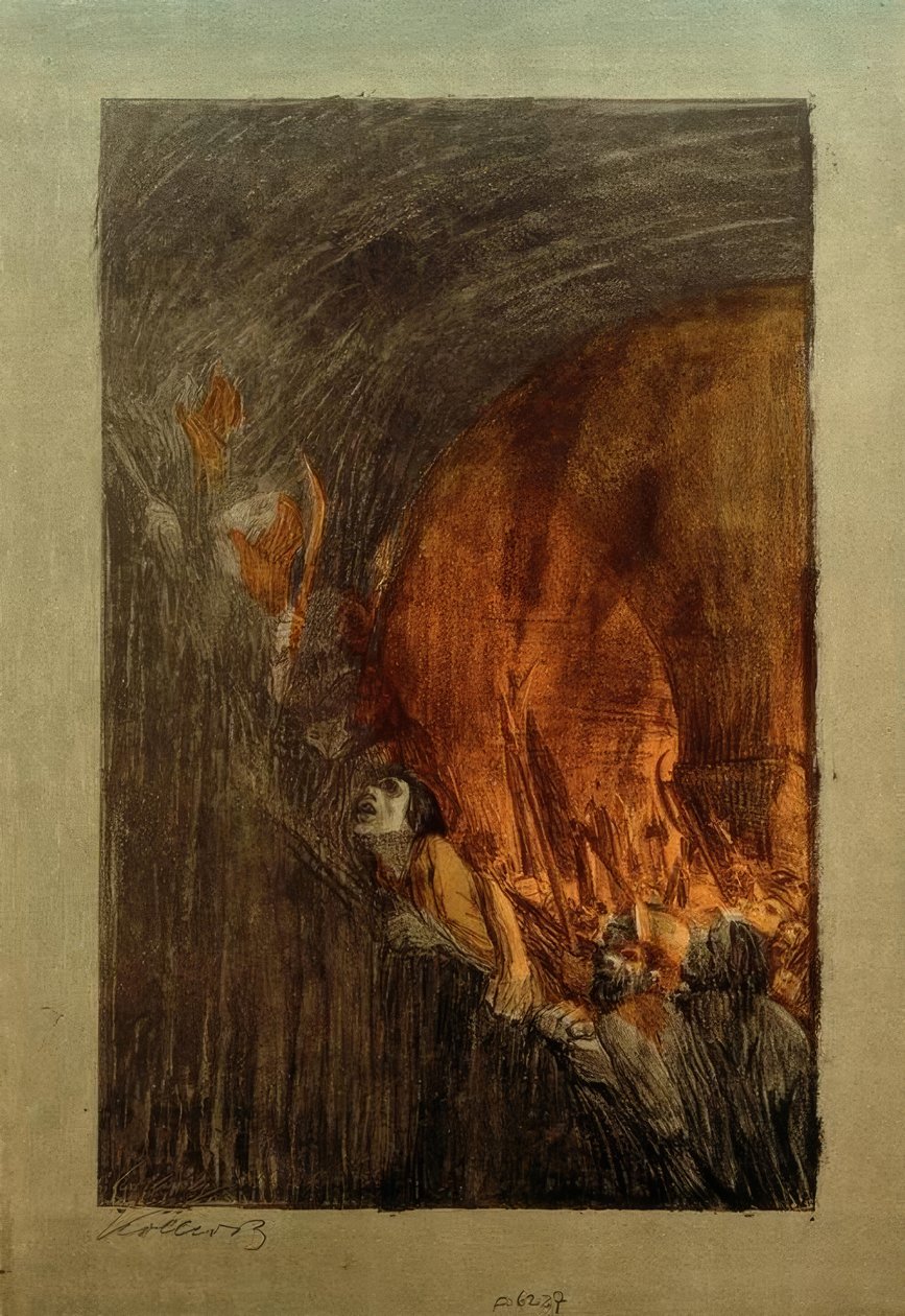 Käthe Kollwitz, zbrojní trezor od Käthe Kollwitz
