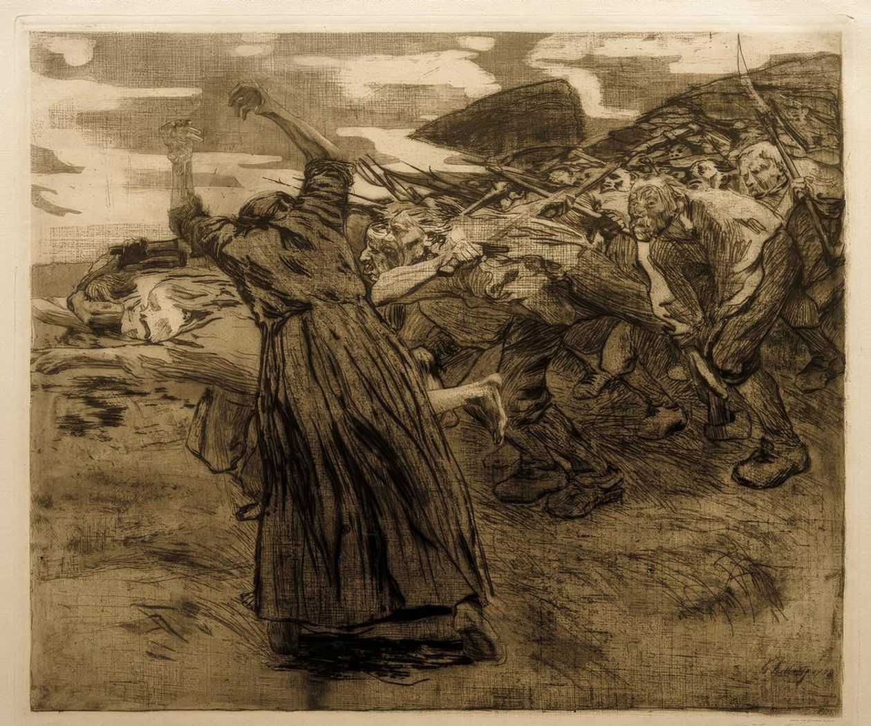Käthe Kollwitz, Losbruch od Käthe Kollwitz