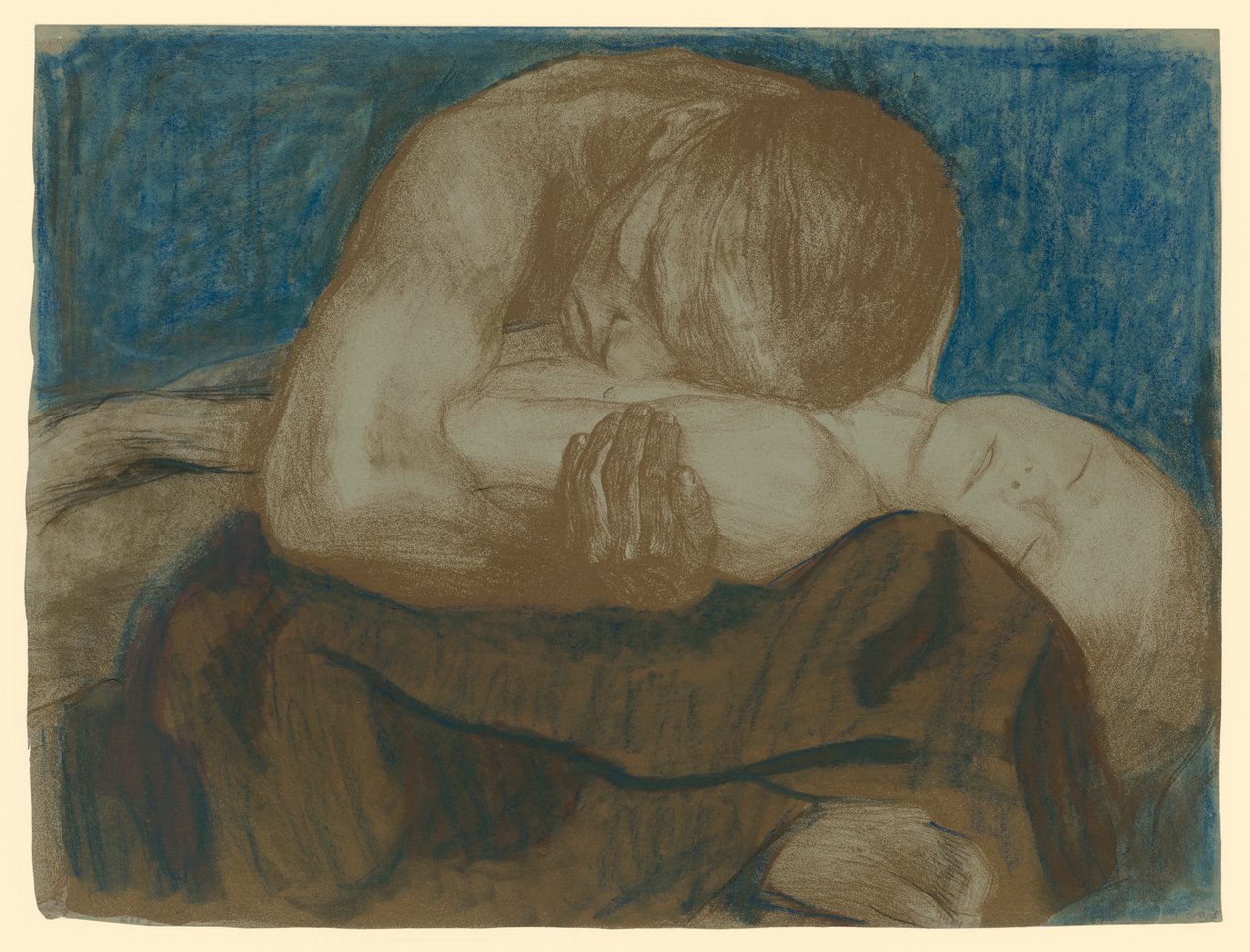 Pietà (1. stav, unikát) od Käthe Kollwitz