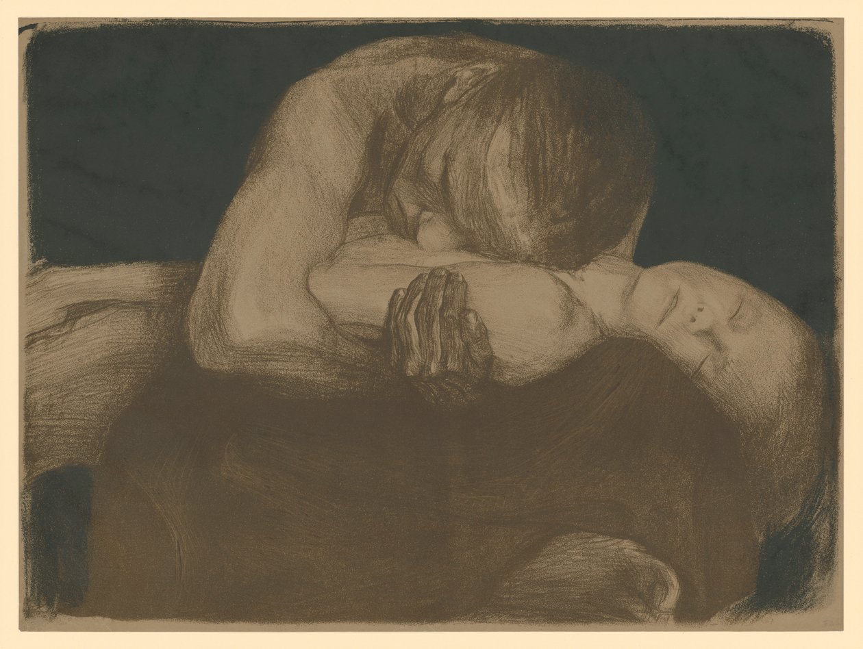 Pietà (3. verze) od Käthe Kollwitz