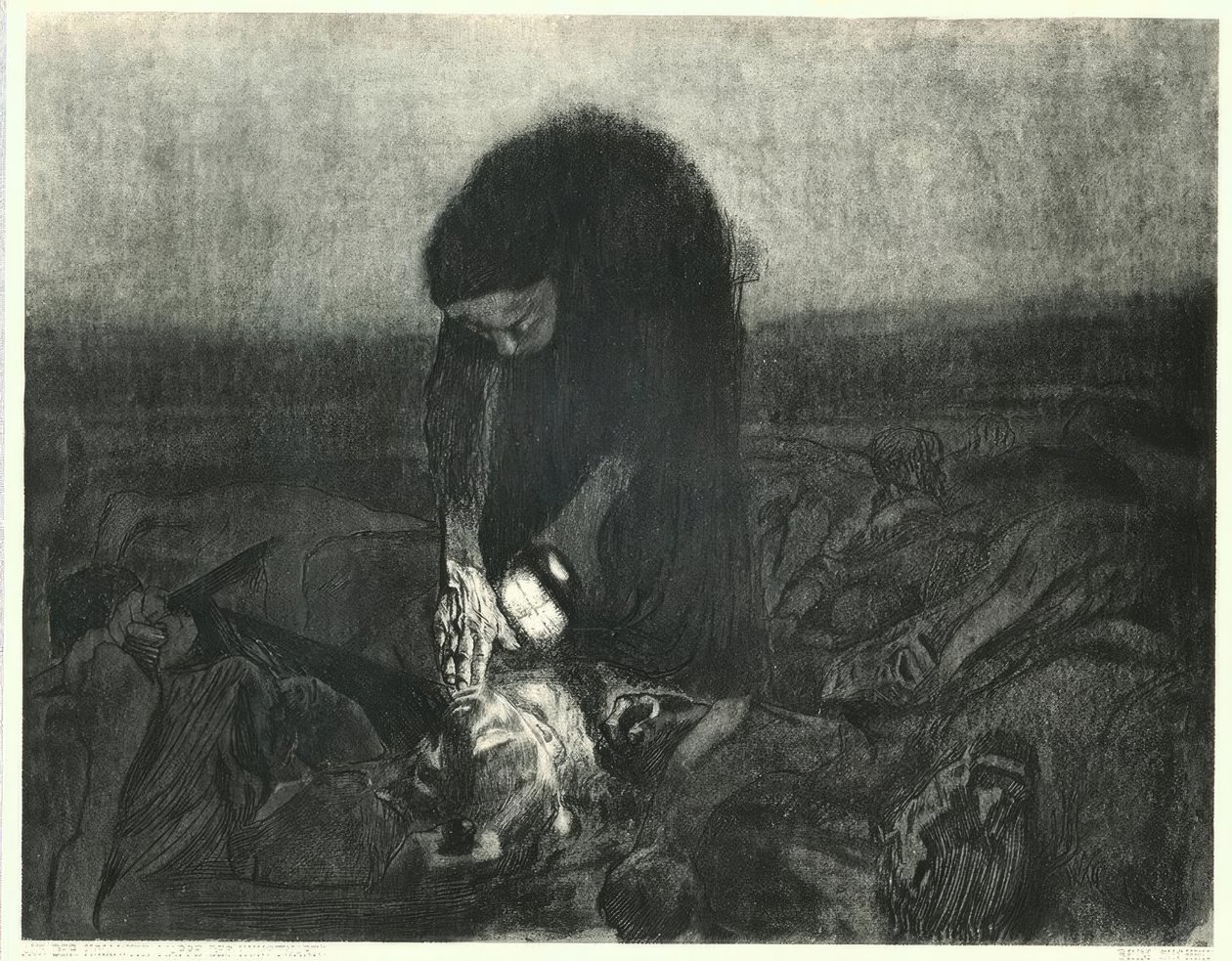 Bojiště od Käthe Kollwitz