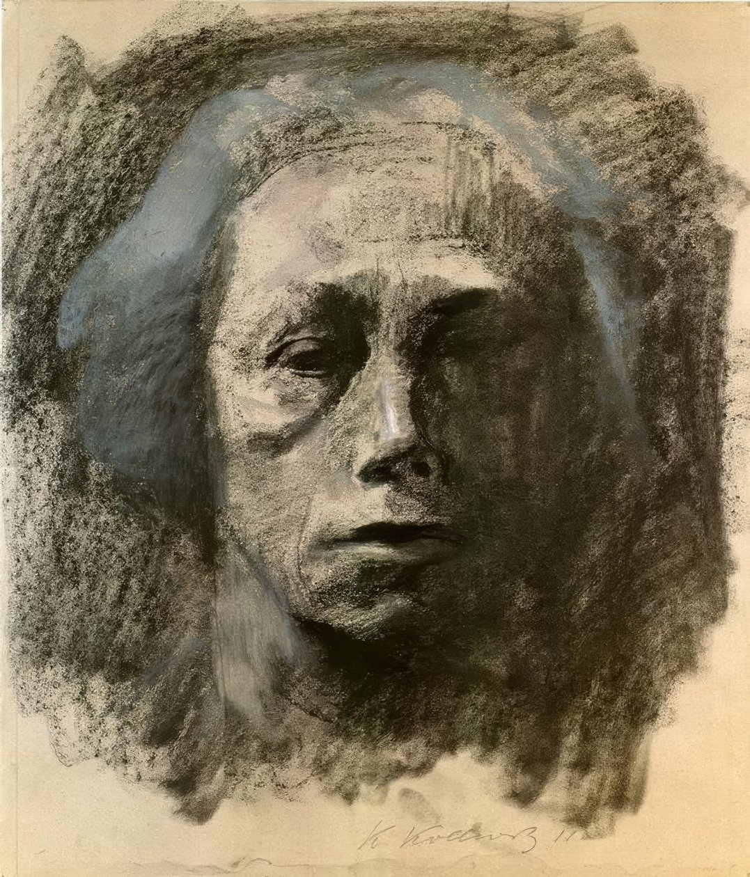 Sebevědomí a tvář od Käthe Kollwitz