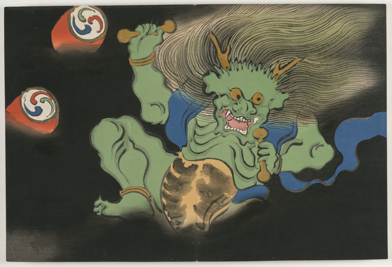 Fowlers of funded worlds (momoyogusa): God of Tenndr (blesk) od Kamisaka Sekka