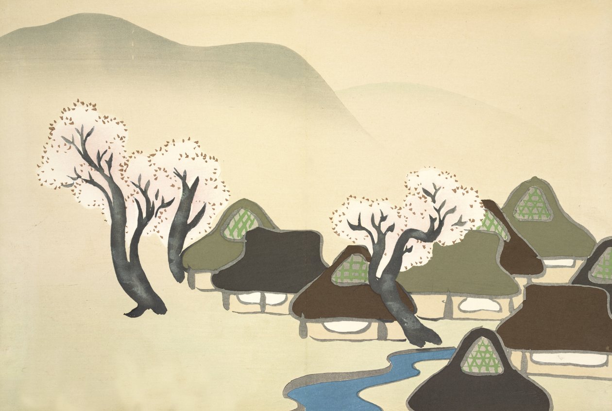 Haru No Denka, from Momoyo-gusa od Kamisaka Sekka