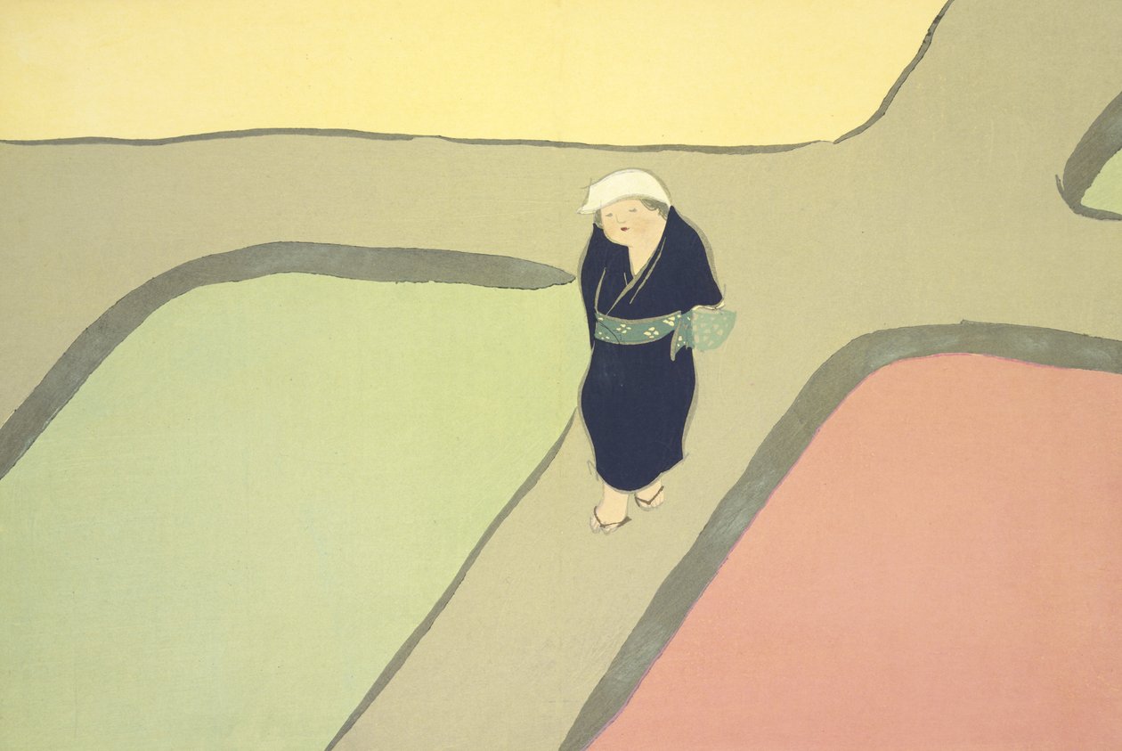 Haru No Taomo, from Momoyo-gusa od Kamisaka Sekka
