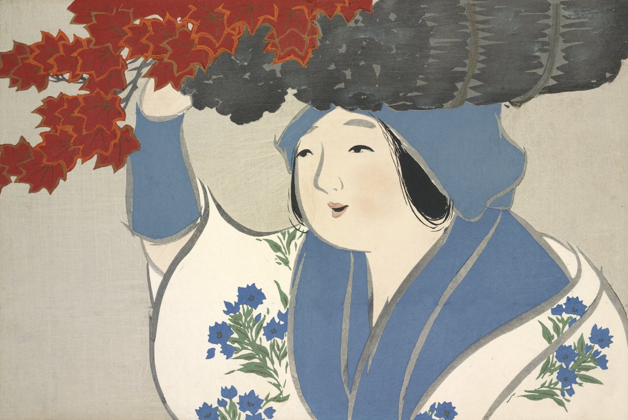 Kuroki Uri, z Momoyo-gusa od Kamisaka Sekka