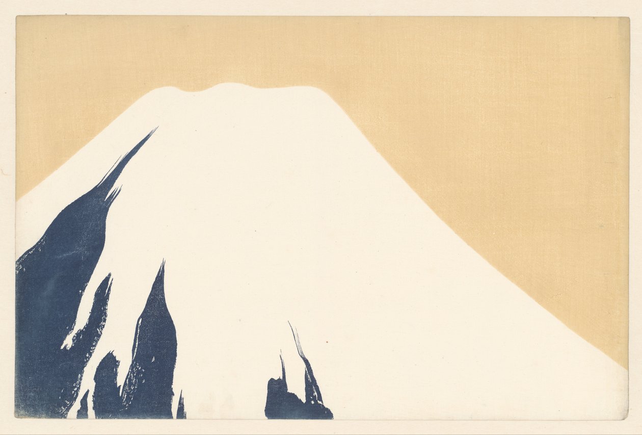 Mount Fuji, 1909 (dřevěný tisk) od Kamisaka Sekka