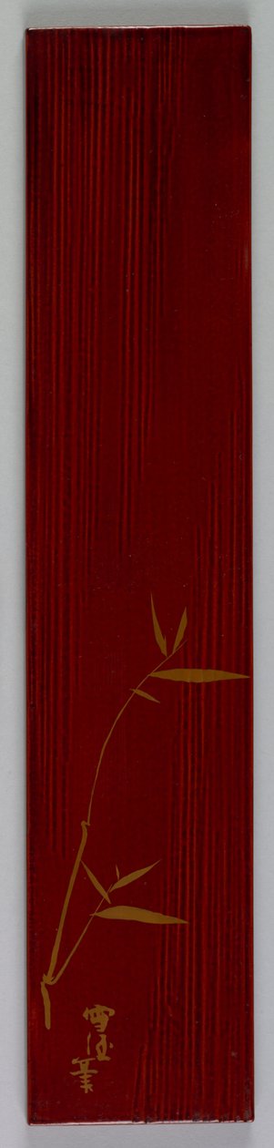 Poem Card Box víko, 1868-1912. od Kamisaka Sekka