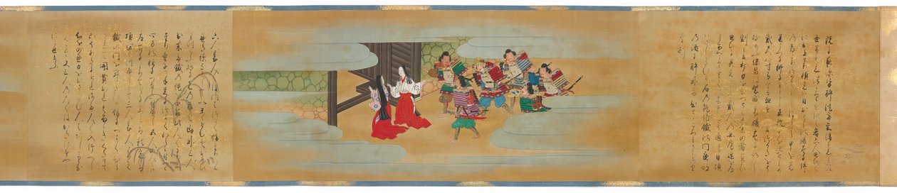 Tete f Hlavní bod Doji, Edo Perio d, 1700. od Kano Shoun