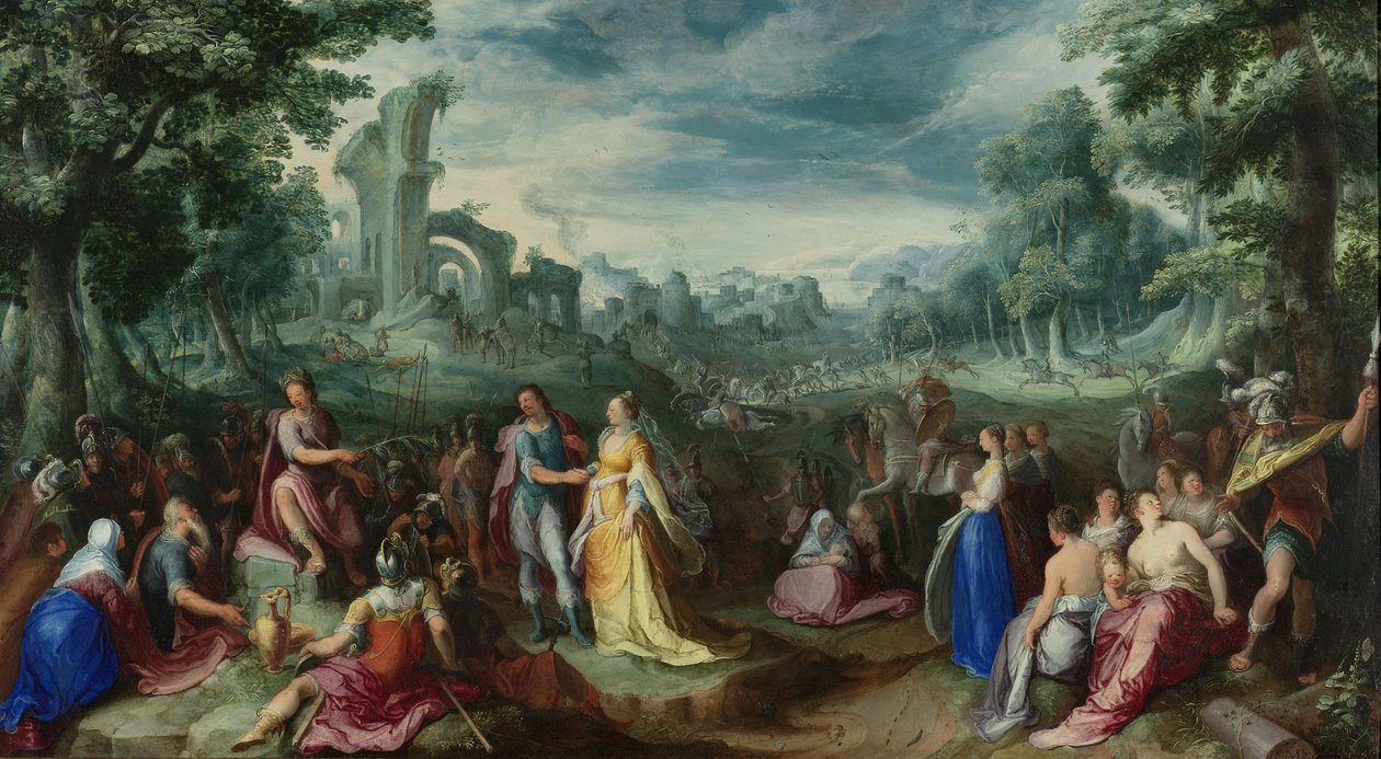 Kontinence Scipia, 1600 od Karel Van Mander