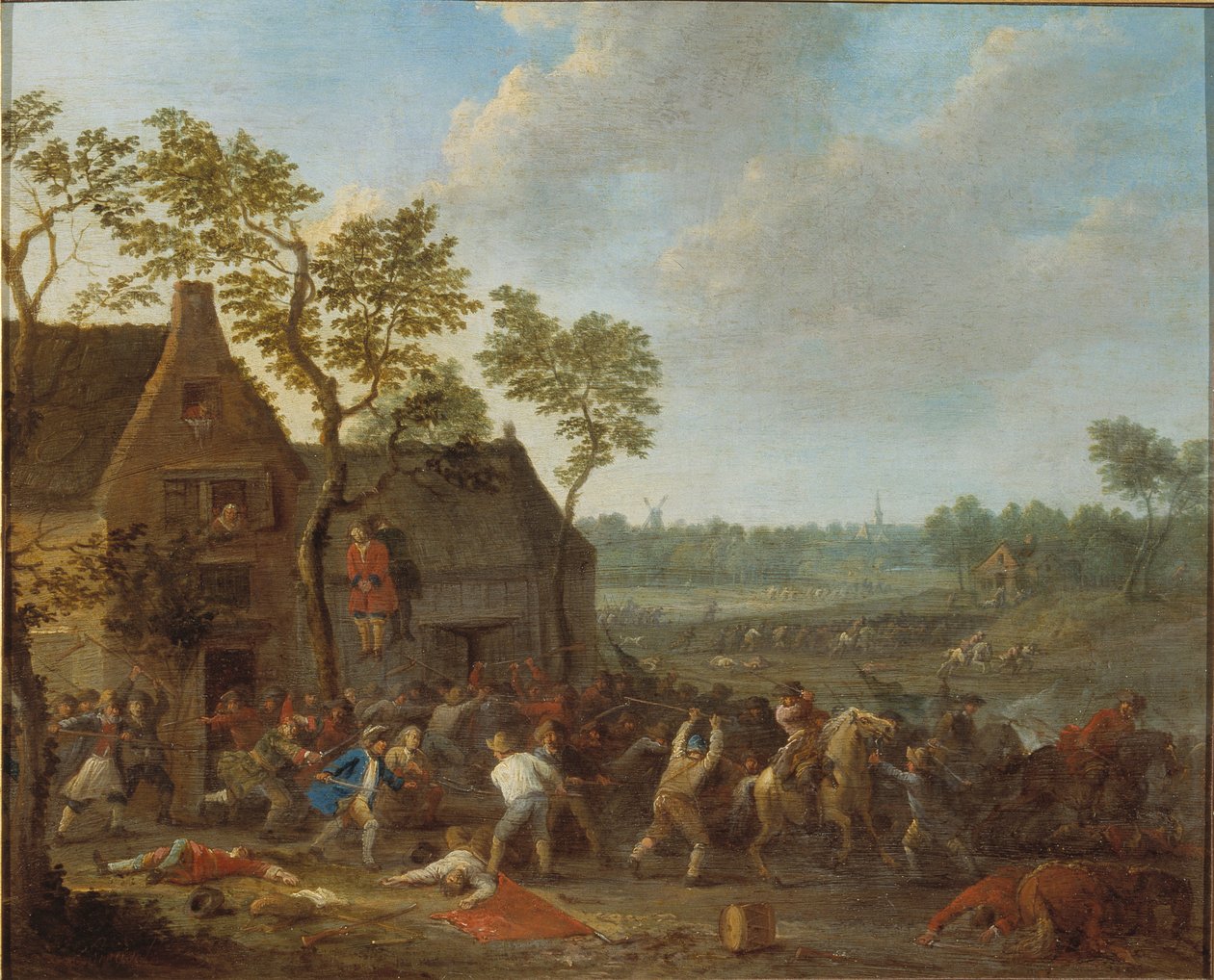 Farm Loupež, c. 1710. od Karel Breydel