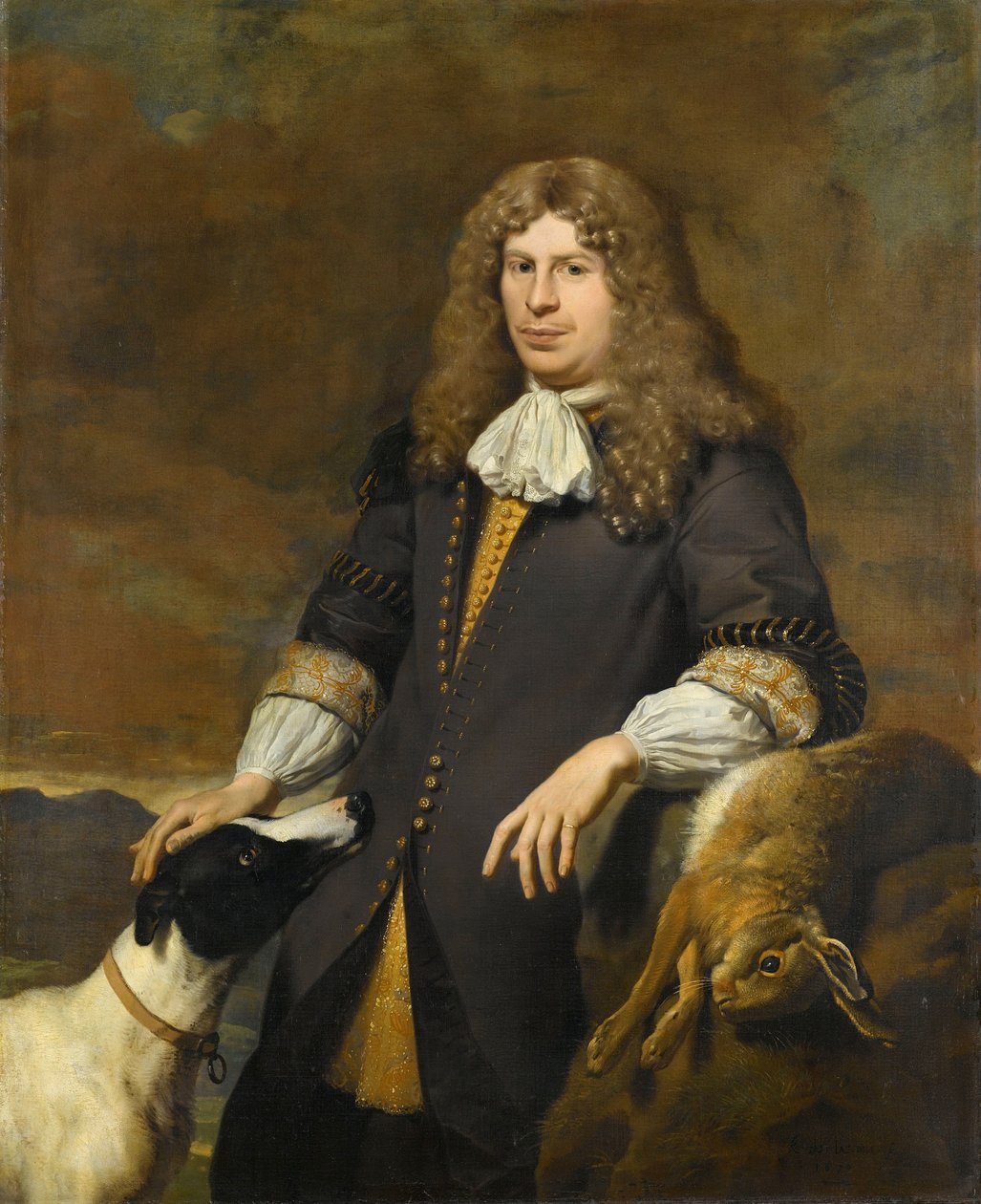 Portrét muže, možná Jacob de Graeff, konšel z Amsterdamu v roce 1672 od Karel Du Jardin