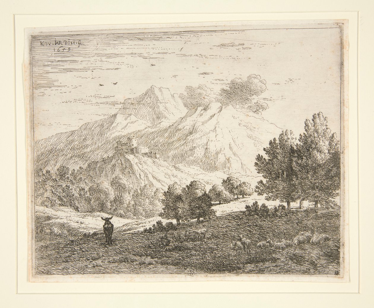 Čtyři hory od Karel Dujardin