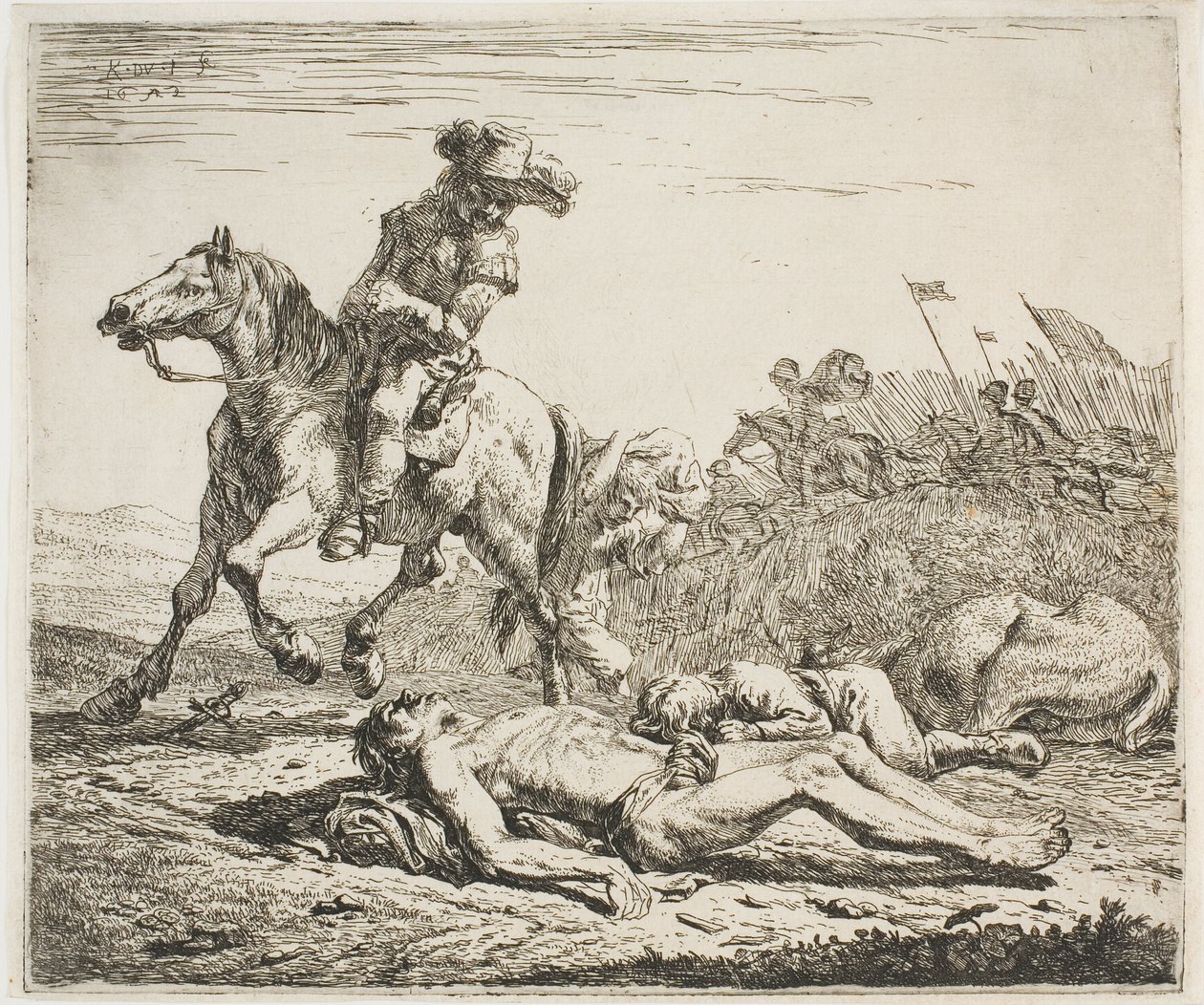 Bojiště od Karel Dujardin
