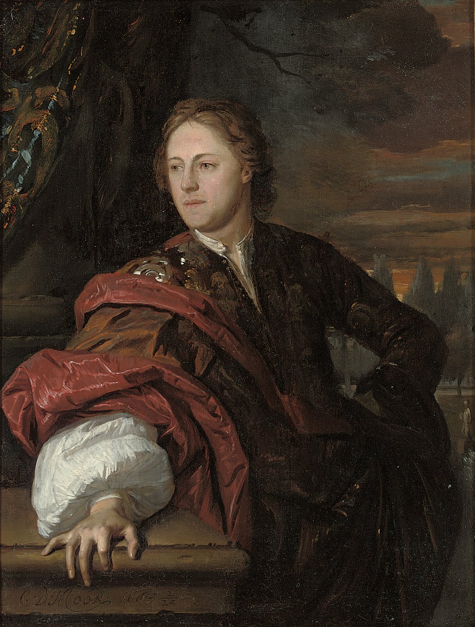 Portrét muže od Karel de Moor