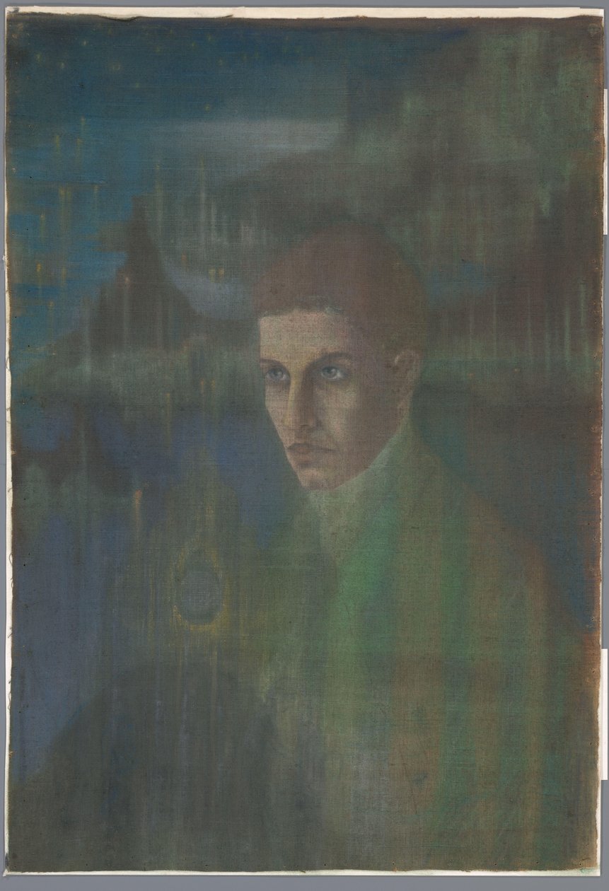 Henri van Booven jako mladý kněz (Van Booven