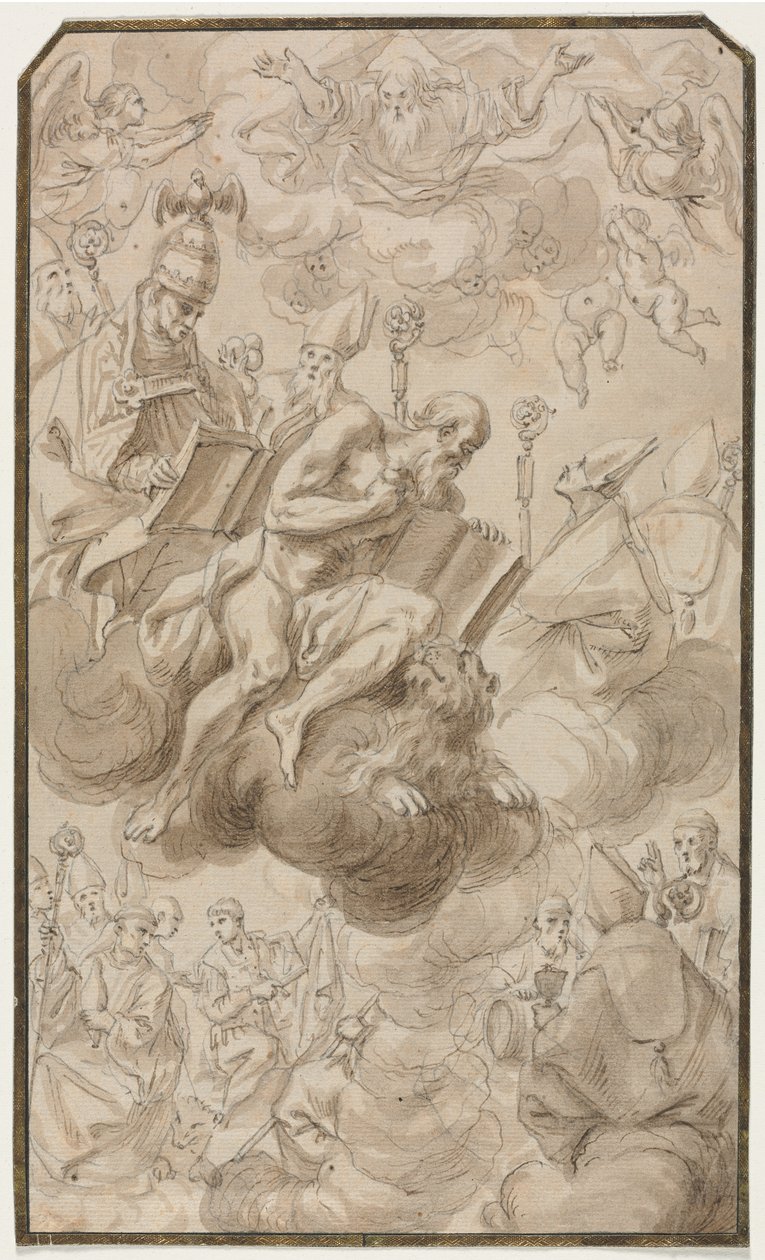 Nanebevstoupení svatého Jeronýma, 1600. od Karel Škréta