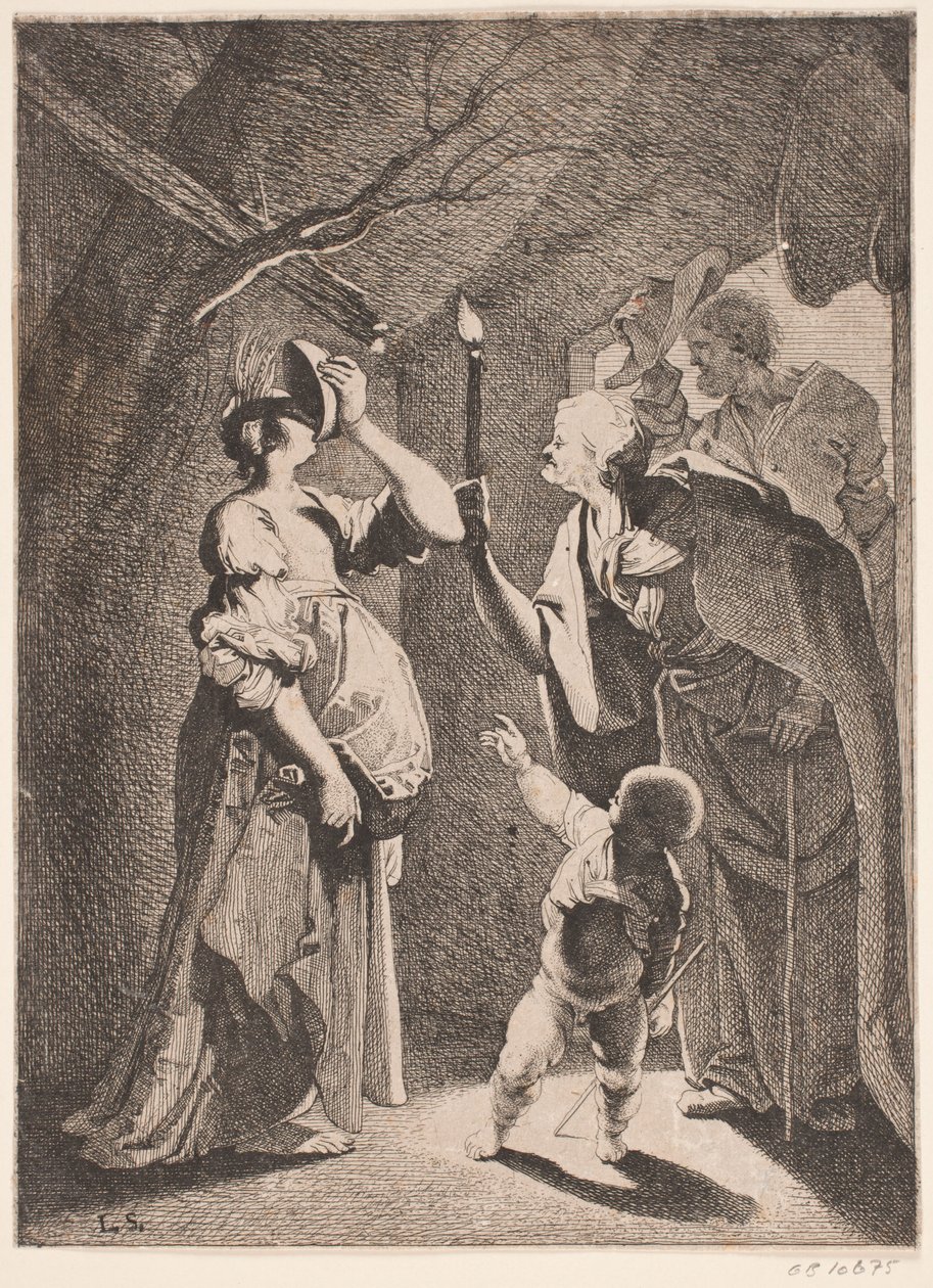Ceres se vysmíval Stellio od Karel van III Mander