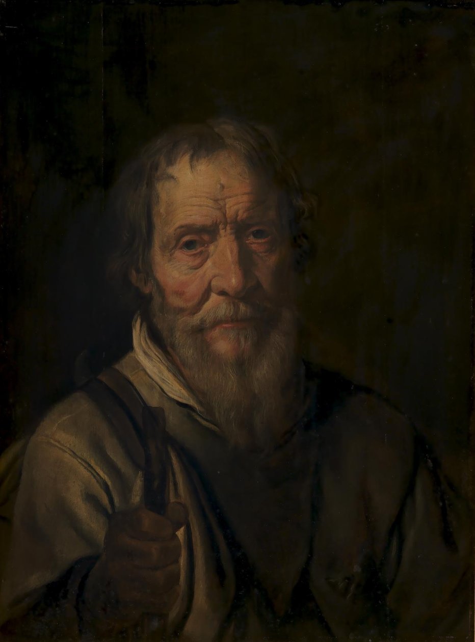 Portrét starého muže. Christian Jacobsen Drakenberg (?) od Karel van III Mander