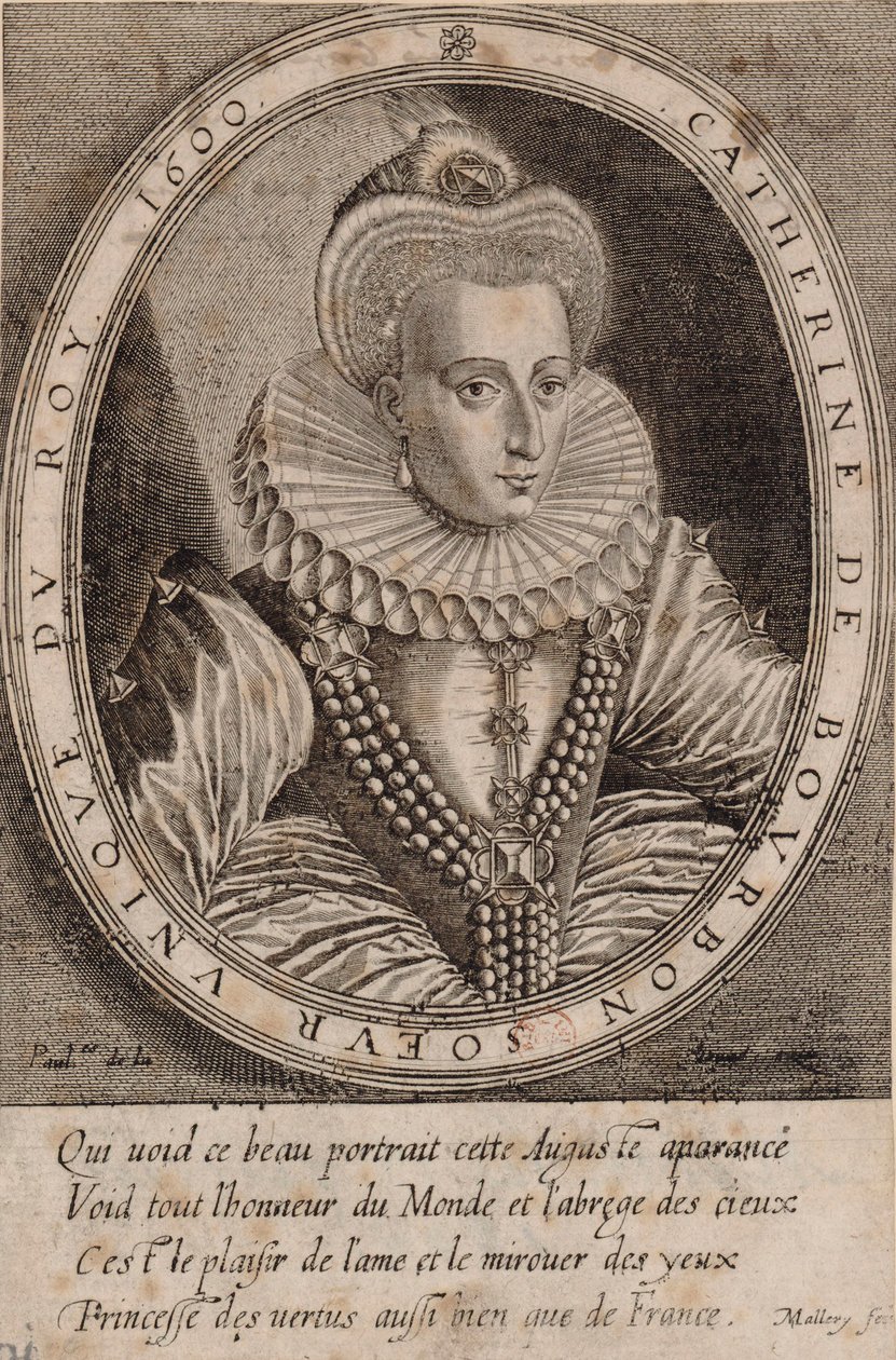 Catherine de Bourbon od Karel van Mallery