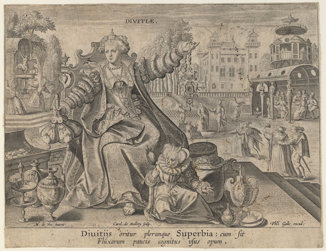 Bohatství Bohatství 1600 od Karel van Mallery