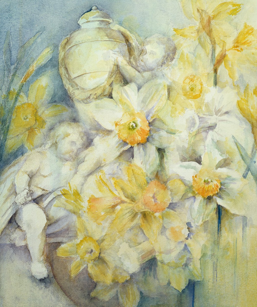 Stourhead narcisy od Karen Armitage