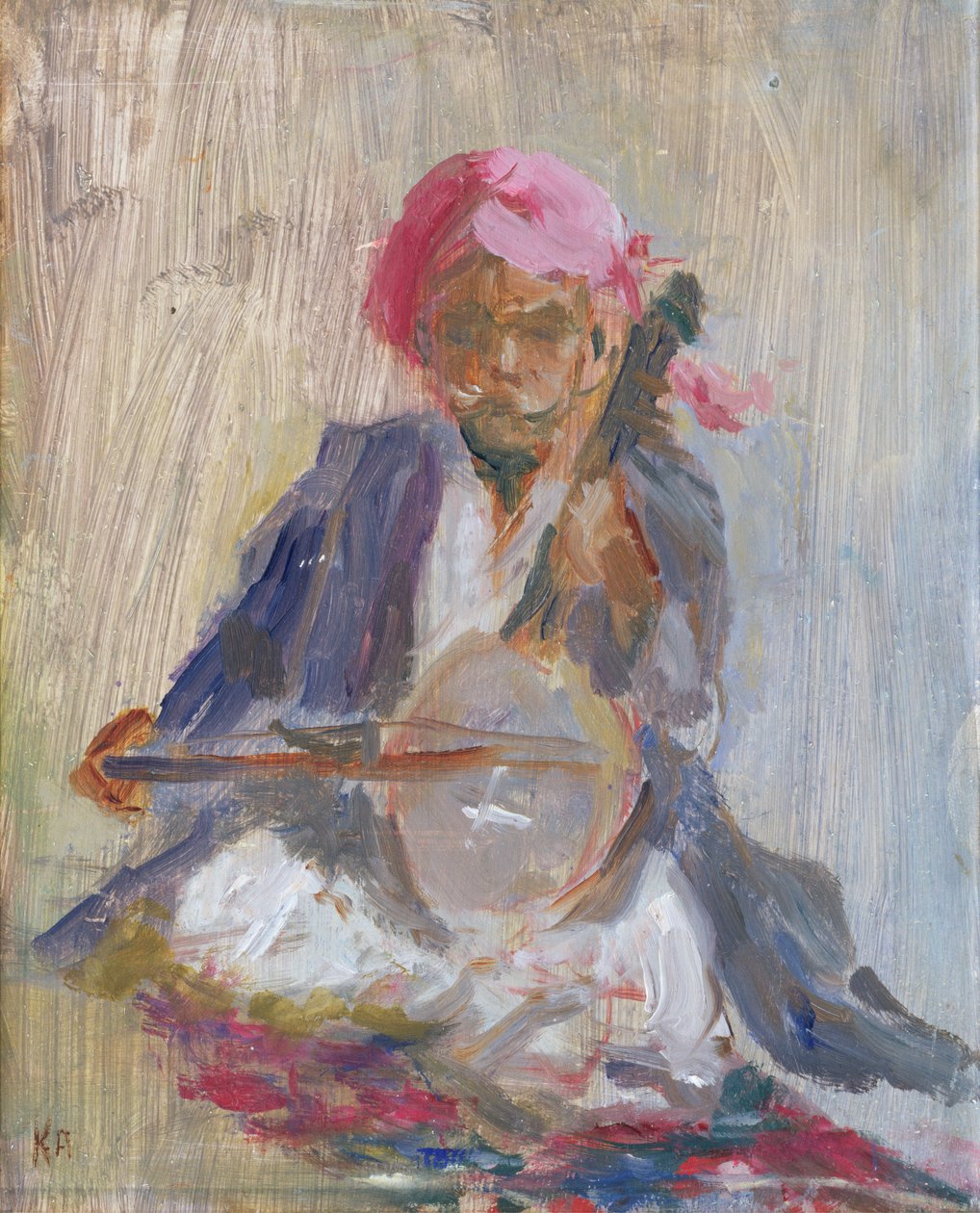 The Sitar Player, 2001 od Karen Armitage