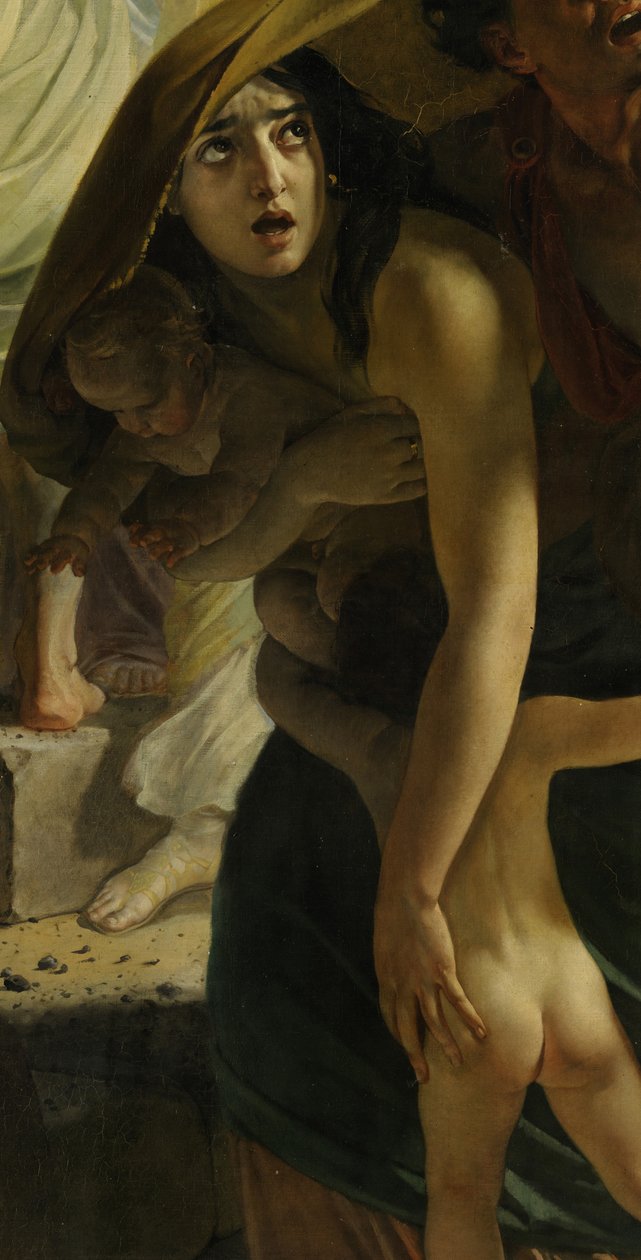 Poslední den Pompejí (detail) od Karl Pavlovich Bryullov