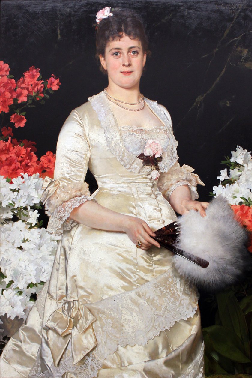 Paní Hedwig Woworsky od Karl Gussow