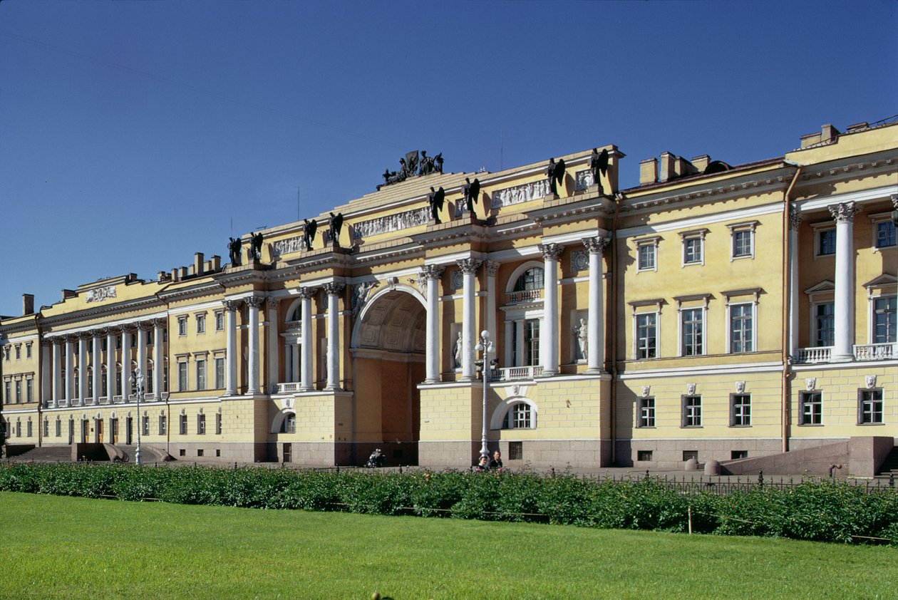 Senát a synod, postavený v letech 1829-34 od Karl Ivanovich Rossi
