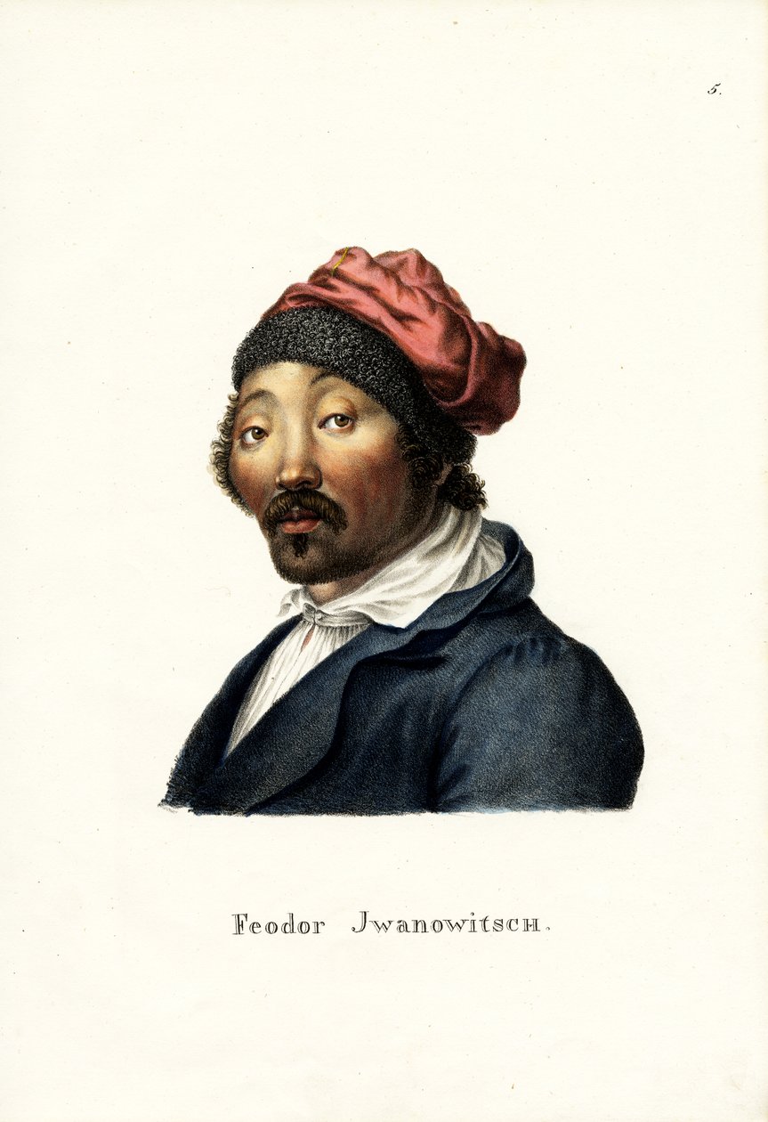 Feodor Ivanovič, 1824 od Karl Joseph Brodtmann