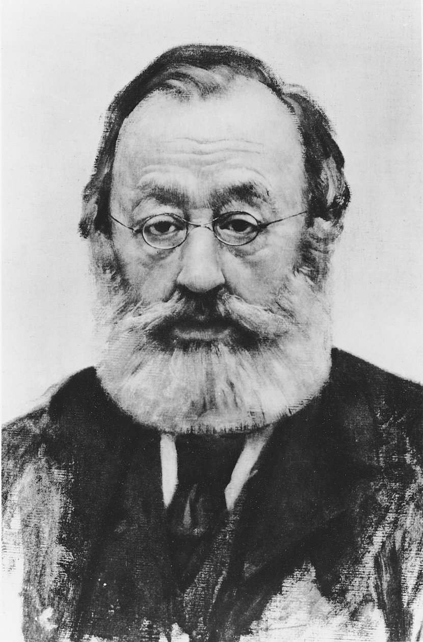Portrét Gottfrieda Kellera od Karl Stauffer Bern