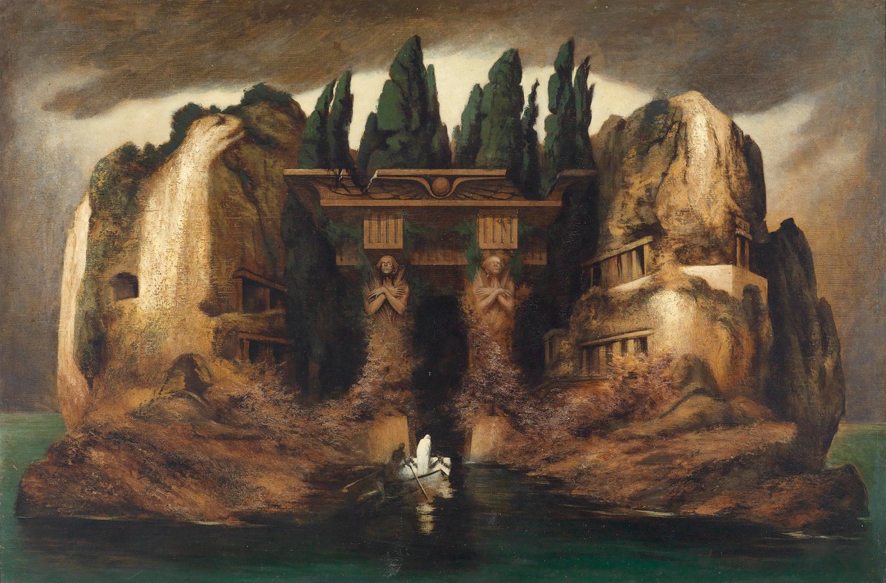 Toteninsel od Karl Wilhelm Diefenbach