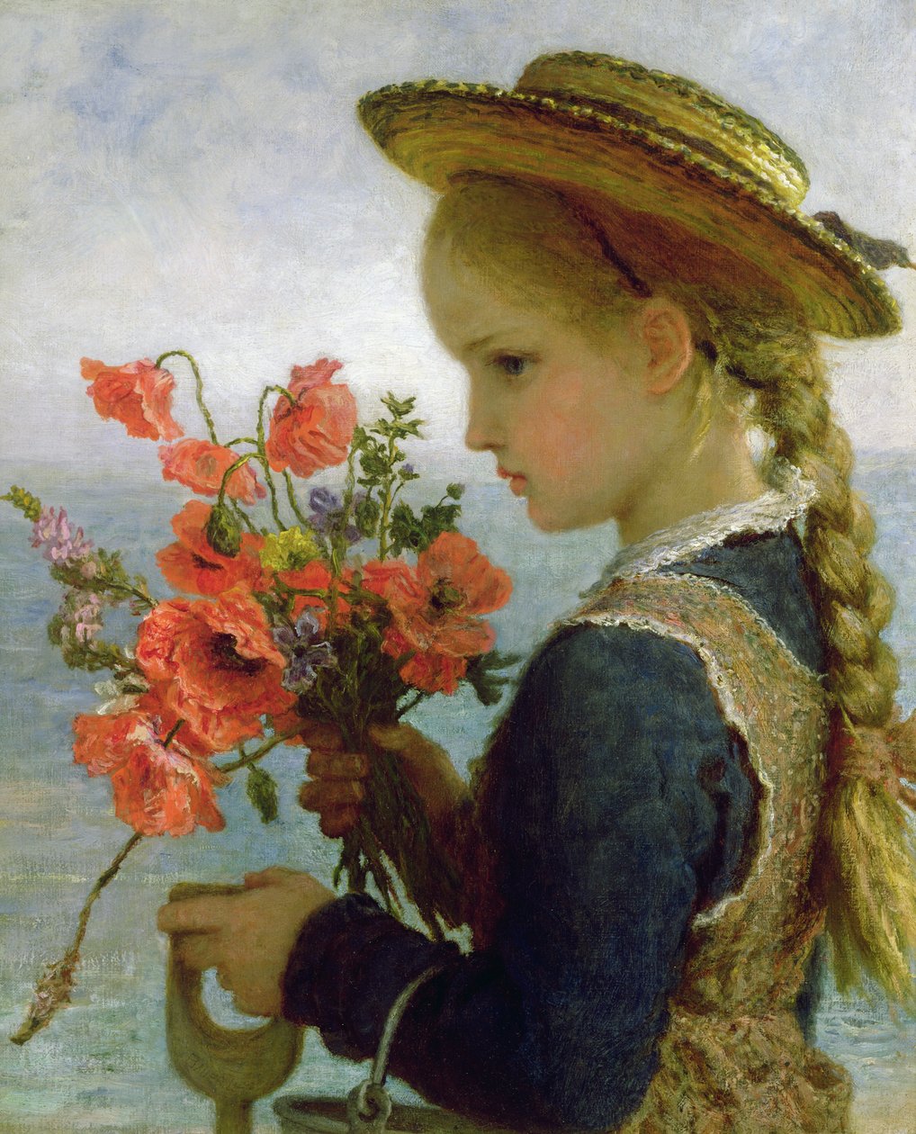 Poppy Girl od Karl Wilhelm Friedrich Bauerle