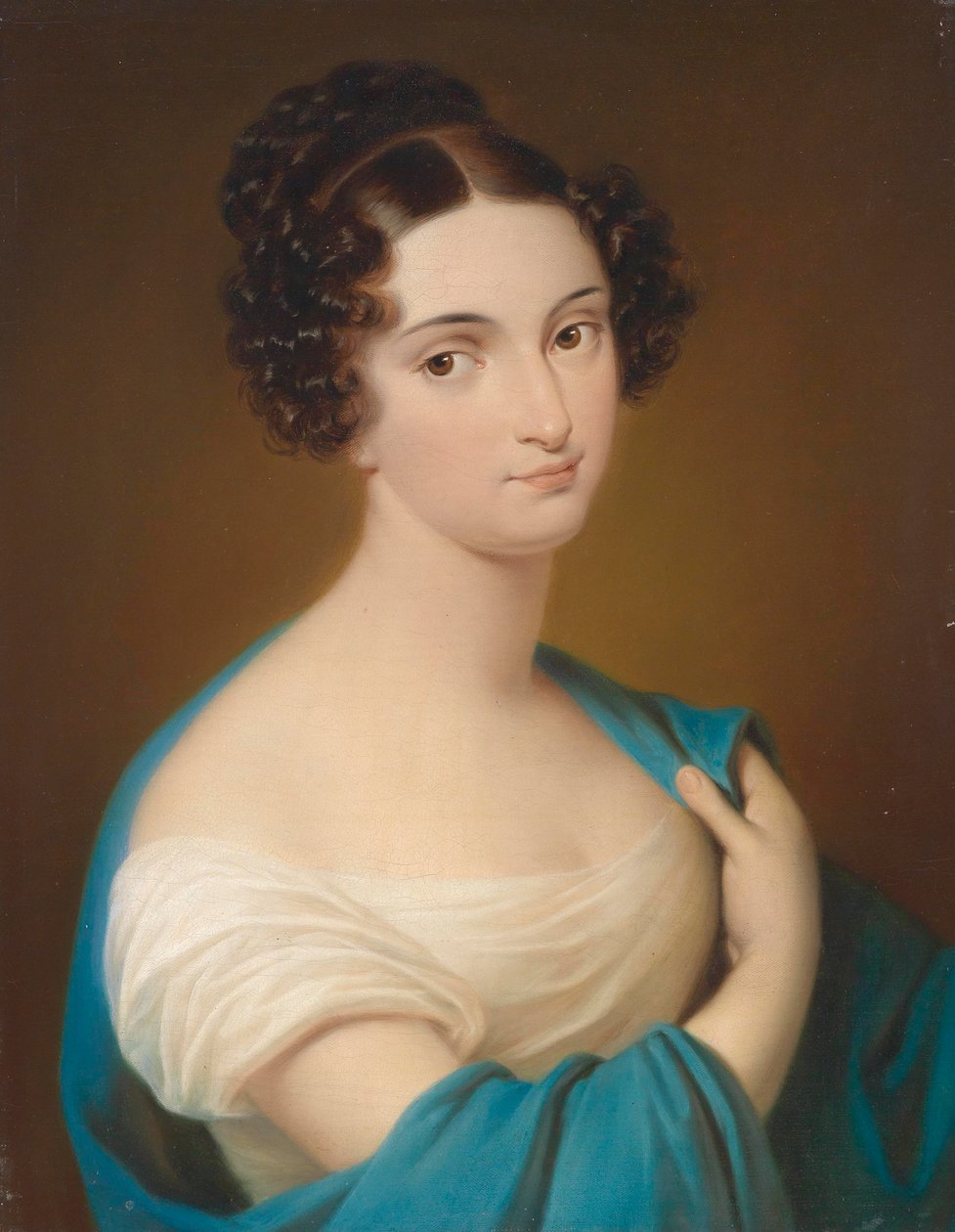 Portrét Marie Despiny Nitto (1795 - 1866) od Karl von Saar