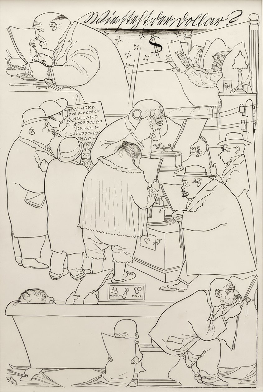 Jak si vede dolar od Karl Arnold