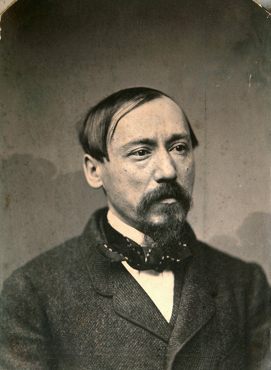 Nikolay Nekrasov , ruský básník a vydavatel, koncem 50. let 19. století od Karl August Bergner