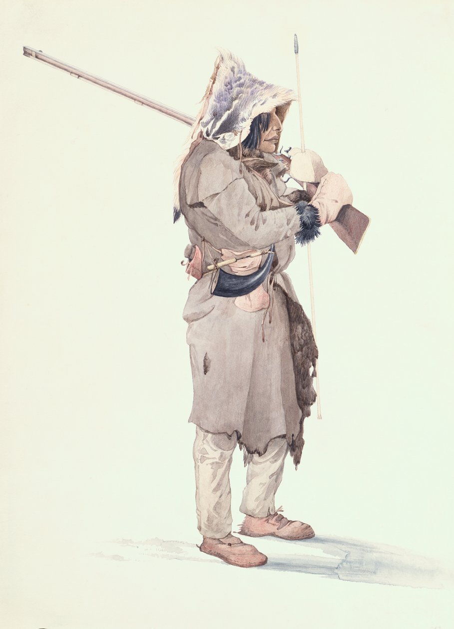 Pasesick-Kaskutau od Karl Bodmer