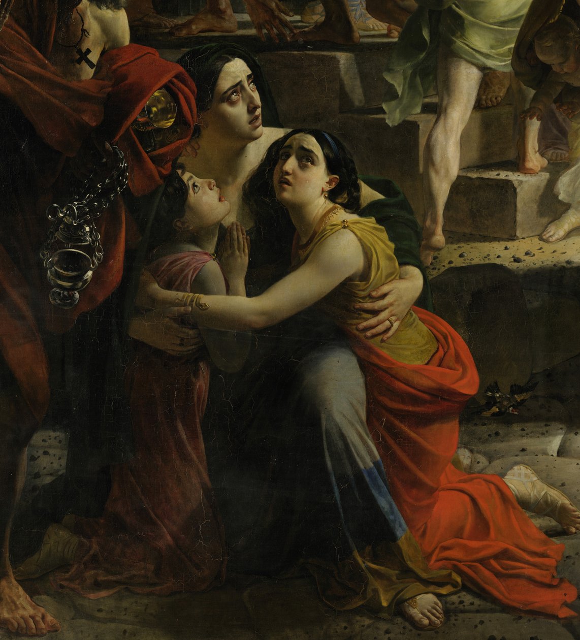 Detail posledního dne Pompejí (Karl Bryullov, 1833, Ruské muzeum) od Karl Pavlovich Bryullov