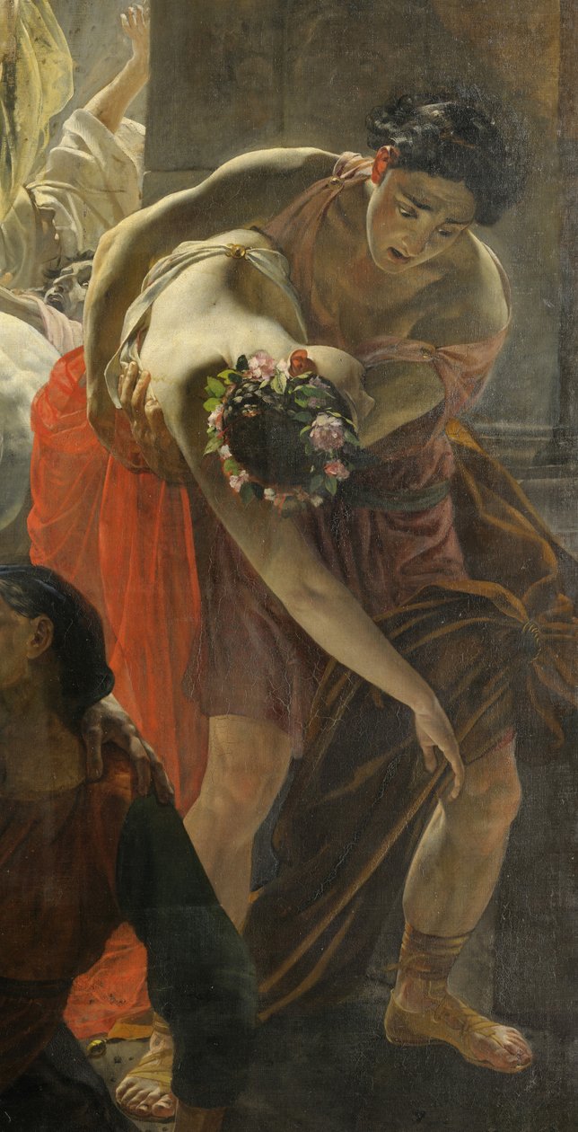 Detail posledního dne Pompejí (Karl Bryullov, 1833, Ruské muzeum) od Karl Pavlovich Bryullov