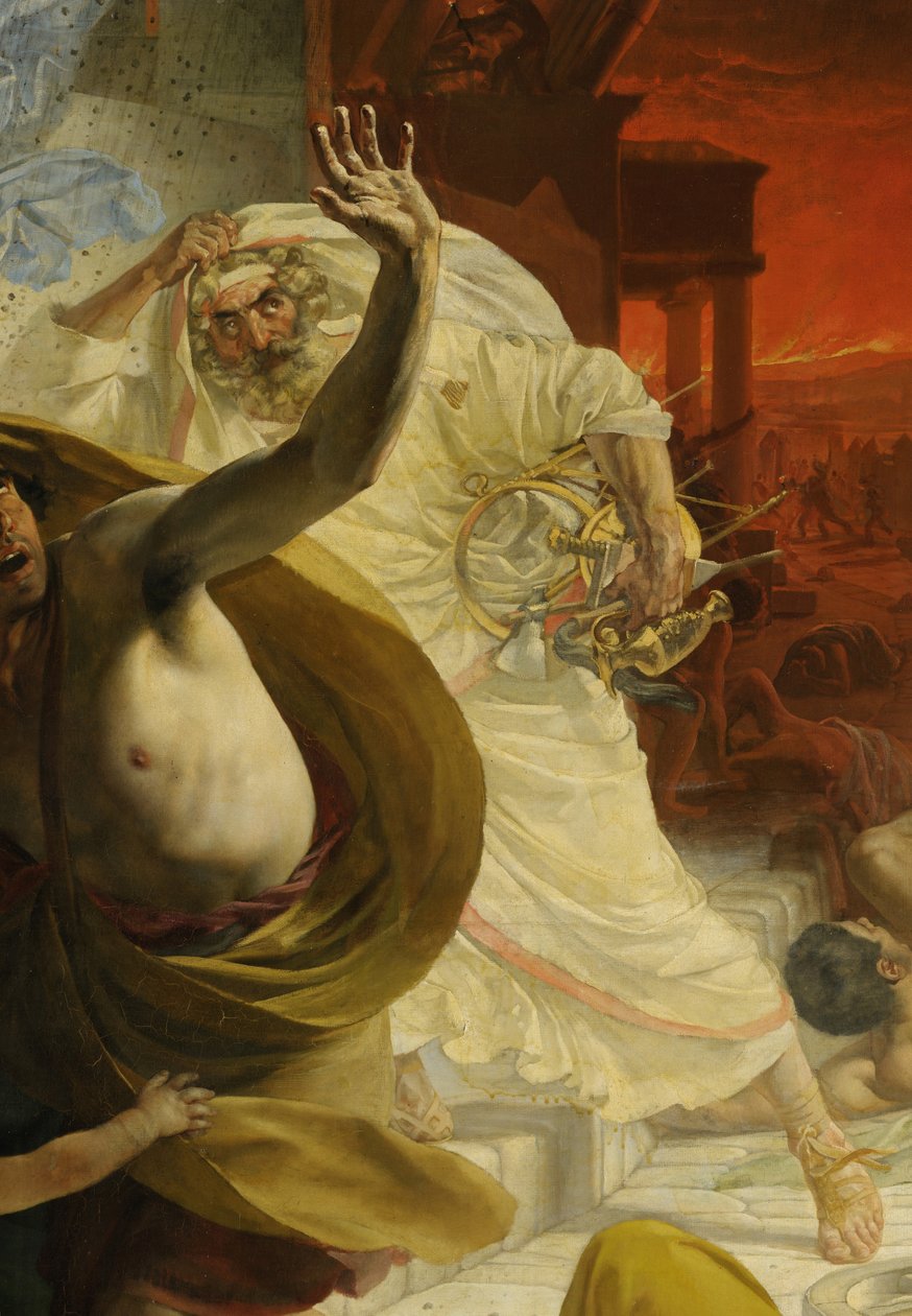 Detail posledního dne Pompejí (Karl Bryullov, 1833, Ruské muzeum) od Karl Pavlovich Bryullov