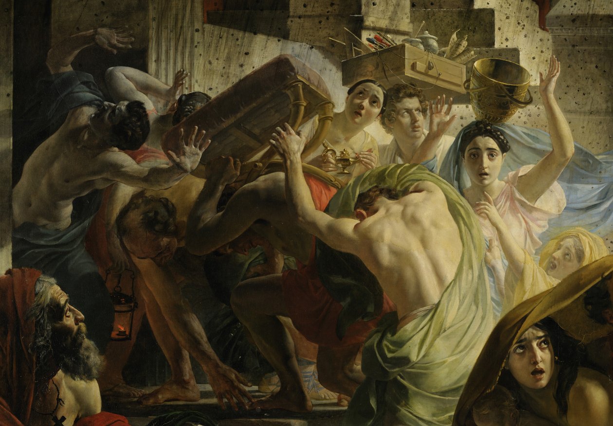 Detail posledního dne Pompejí (Karl Bryullov, 1833, Ruské muzeum) od Karl Pavlovich Bryullov