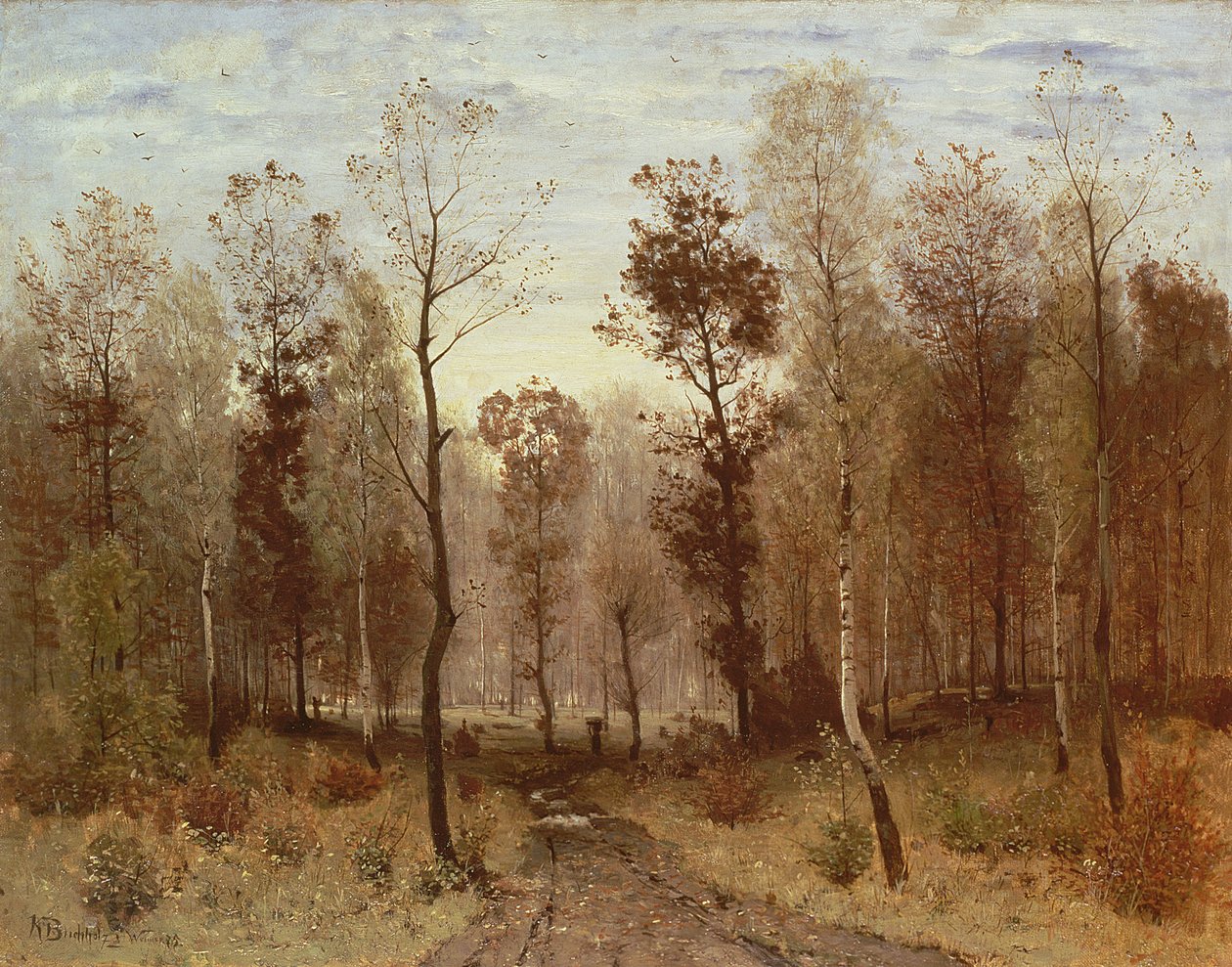 Podzimní den, 1875 od Karl Buchholz