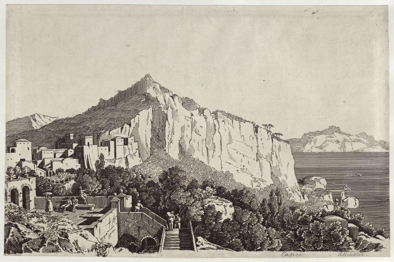Capri od Karl Friedrich Schinkel