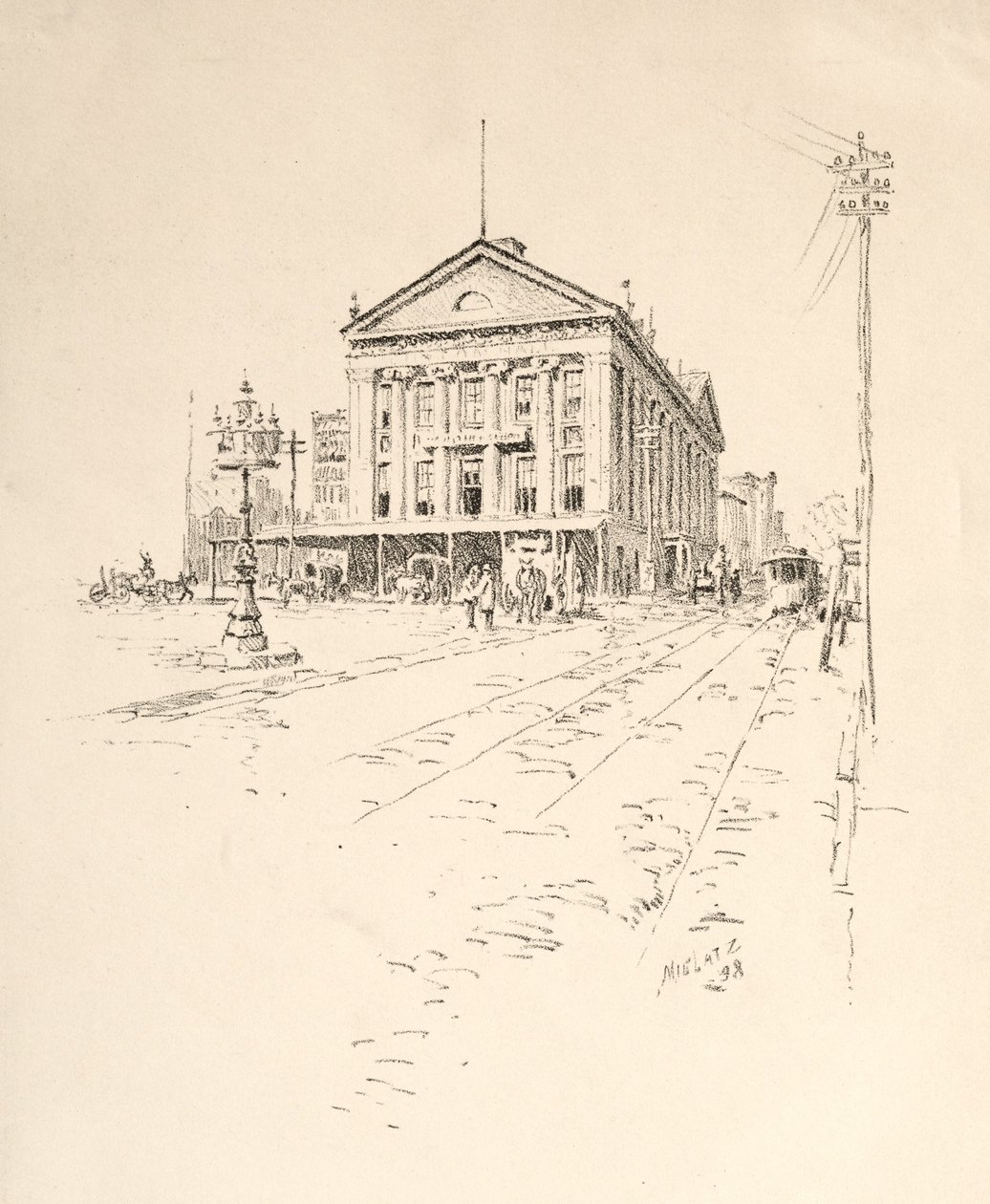 Bez názvu, 1898. od Karl Friedrich Wilhelm Mielatz