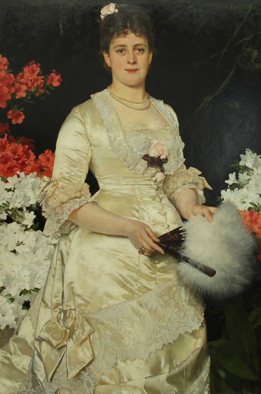 Německy: Frau Hedwig Woworsky, geb. Heckmann Paní Hedwig Woworsky, rozená Heckmannová od Karl Gussow